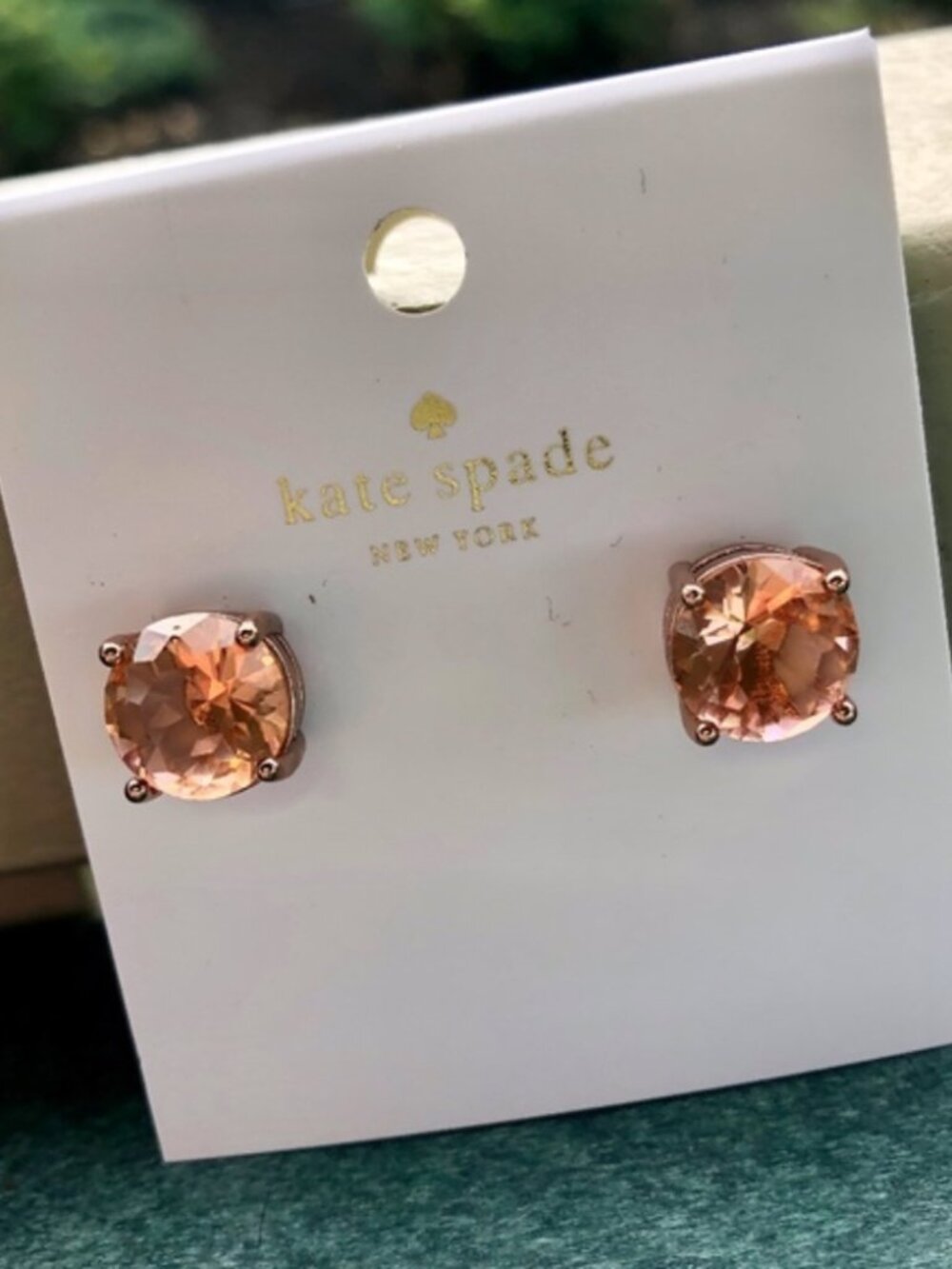 NWT~KATE SPADE~Enamel Gumdrop Studs